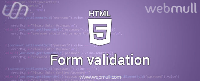 HTML-form-validation